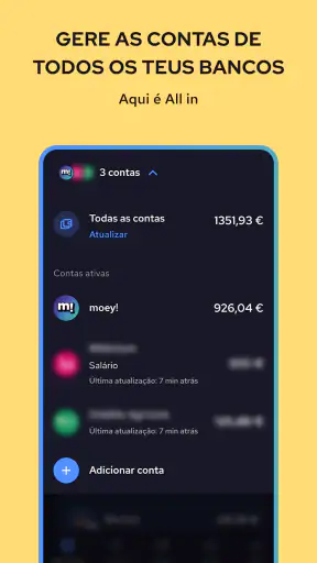 Moey - conta 100% digital screenshot