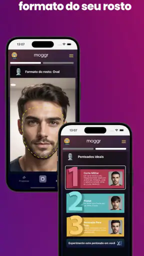 Moggr - Haircut & Looksmax AI screenshot
