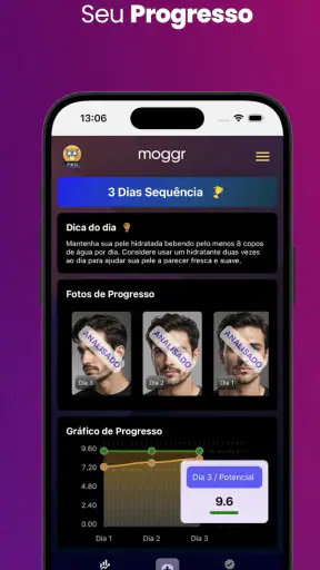 Moggr - Haircut & Looksmax AI screenshot