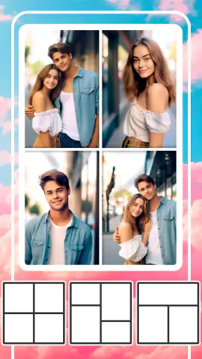 Molduras para fotos - colagem screenshot