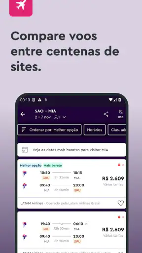 momondo: Voos, Hotéis e Carros screenshot
