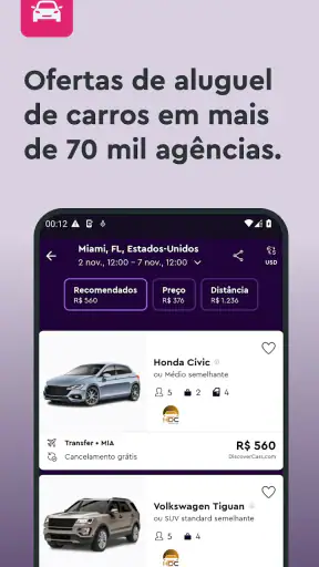 momondo: Voos, Hotéis e Carros screenshot