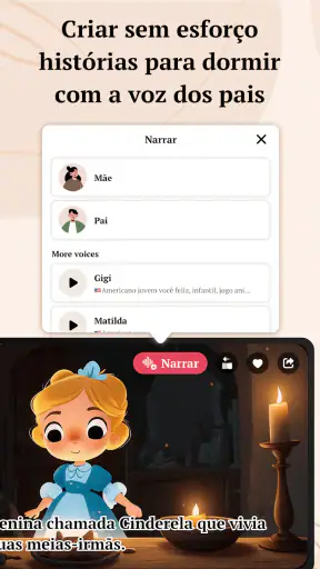 MomSays: Histórias à Sua Voz screenshot