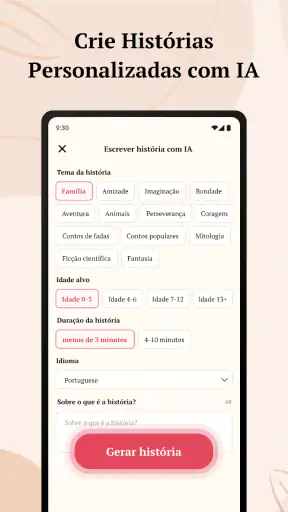 MomSays: Histórias à Sua Voz screenshot