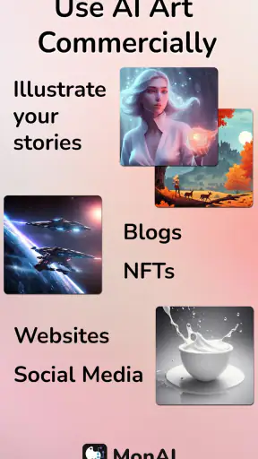 monAI - AI Art Generator screenshot