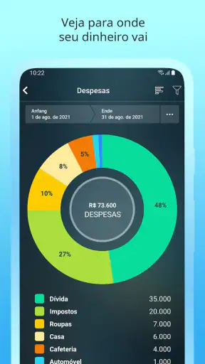 Money Pro: Finanças Pessoais screenshot