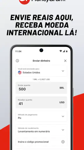 MoneyGram International screenshot