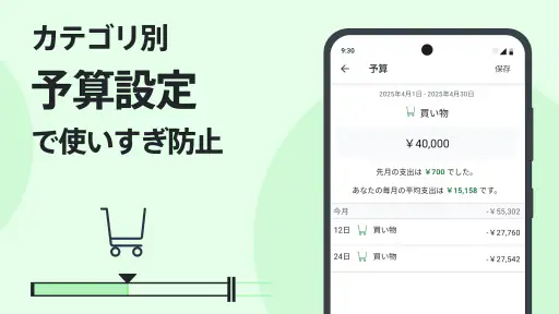 Moneytree 家計簿より楽チン screenshot