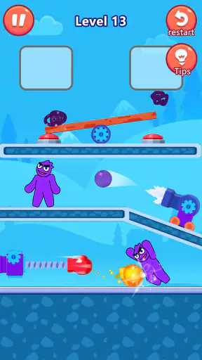 Monster Invasion-Draw Rescue screenshot