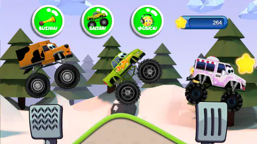 monster trucks para crianças screenshot