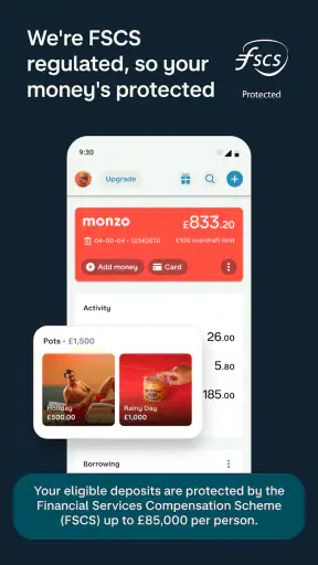 Monzo Bank - Mobile Banking screenshot