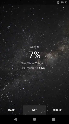 MOON - Current Moon Phase screenshot