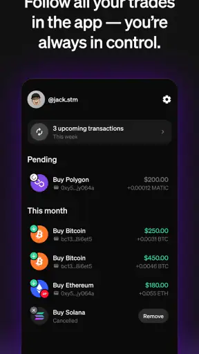 MoonPay: Buy Crypto & Bitcoin screenshot