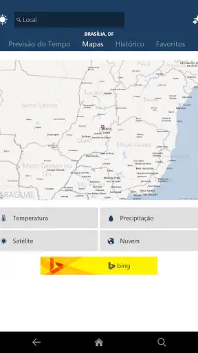 MSN Clima - Previsão e Mapas screenshot
