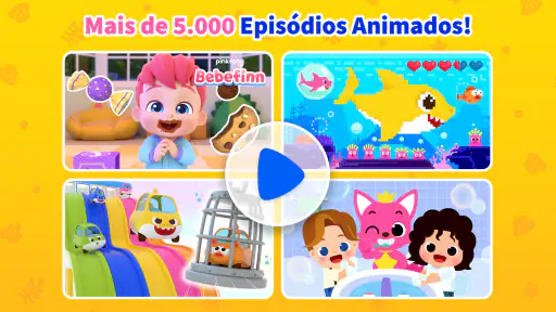 Mundo Bebê Tubarão pra Criança screenshot