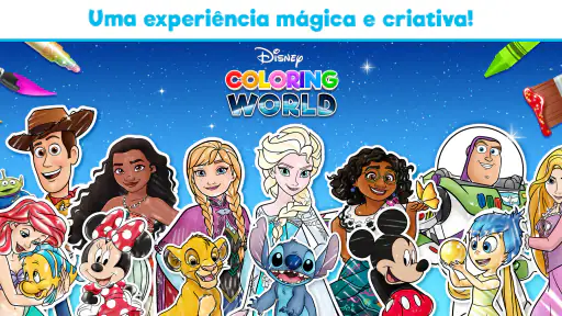 Mundo Colorido da Disney screenshot