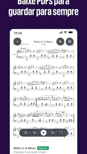 MuseScore: partituras screenshot