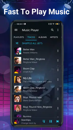 Music Player - Bass booster screenshot