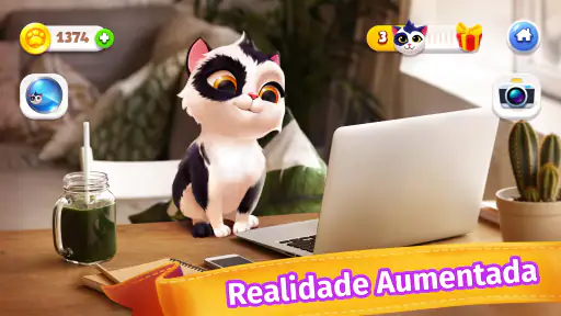 My Cat - Jogos de gato virtual screenshot