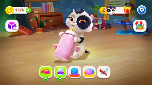 My Cat - Jogos de gato virtual screenshot