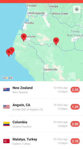 My Earthquake Alerts Pro screenshot