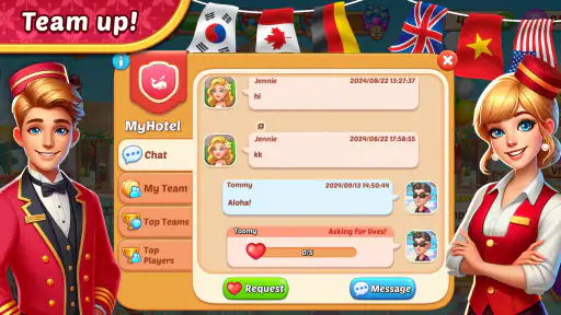My Hotel  Jogo Hôtel Simulador screenshot