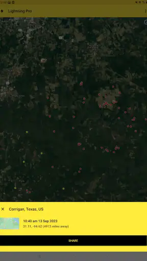 My Lightning Tracker & Alerts screenshot