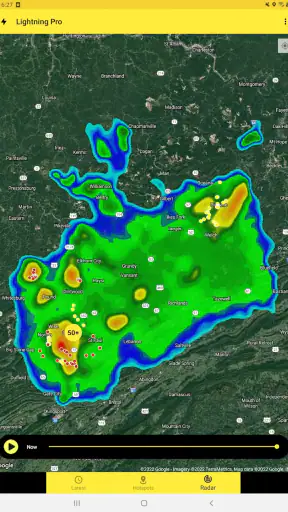 My Lightning Tracker Pro screenshot