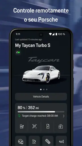 My Porsche screenshot