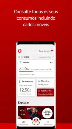 My Vodafone screenshot