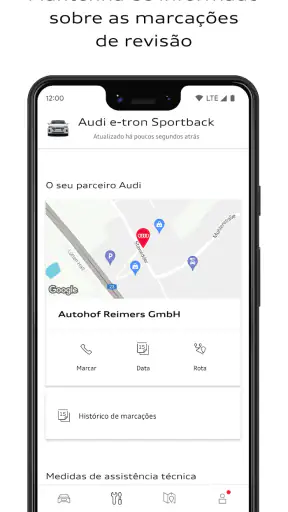 myAudi screenshot