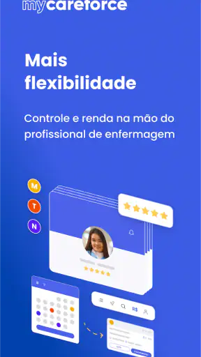 MyCareforce - Plantões e Vagas screenshot