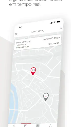 myDPD screenshot