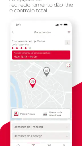 myDPD screenshot