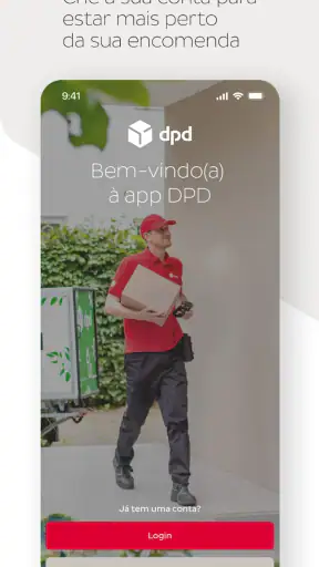 myDPD screenshot