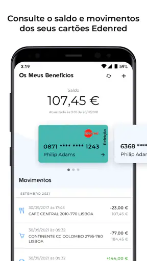MyEdenred Portugal screenshot