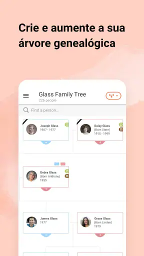 MyHeritage: Árvore de família screenshot