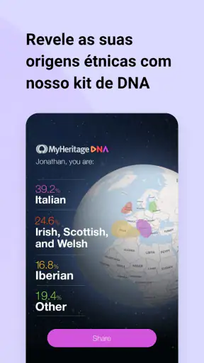 MyHeritage: Árvore de família screenshot