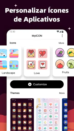 MyICON - Mudar ícones, Temas screenshot