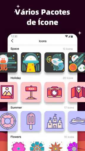 MyICON - Mudar ícones, Temas screenshot
