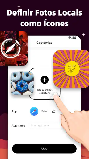 MyICON - Mudar ícones, Temas screenshot