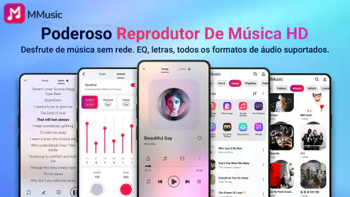 Leitor de música mp3c - MMusic screenshot