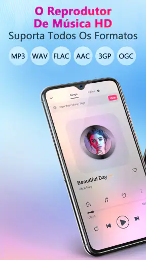 Leitor de música mp3c - MMusic screenshot