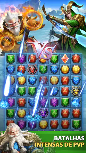 MythWars & Puzzles: RPG Match3 screenshot