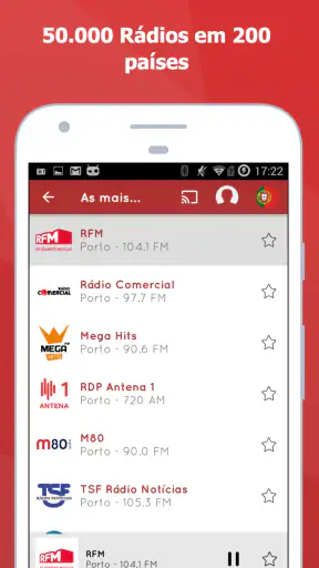 myTuner Radio Online Portugal screenshot