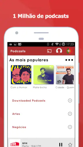 myTuner Radio Online Portugal screenshot