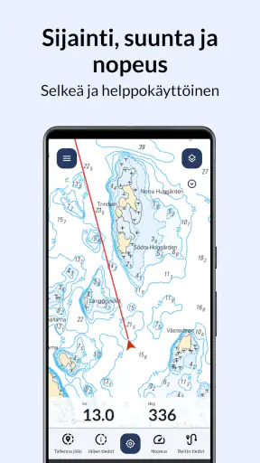 Nautics Sailmate screenshot