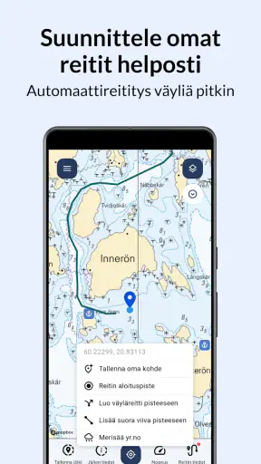 Nautics Sailmate screenshot