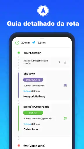 Navegador GPS - Mapa Offline screenshot