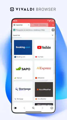 Navegador Vivaldi - Seguro screenshot